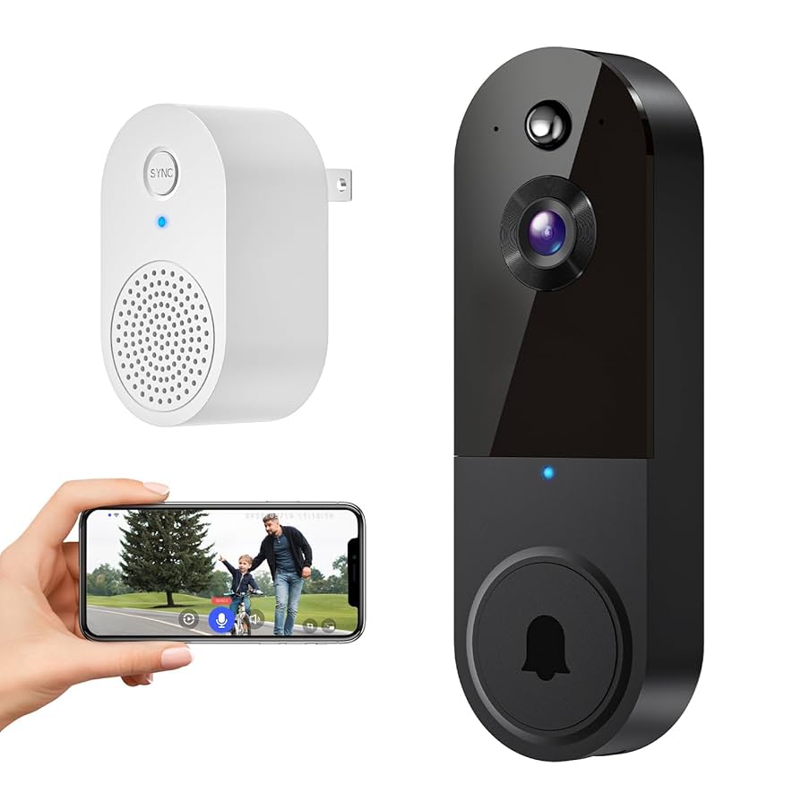 4k Wireless Video Doorbell Camera