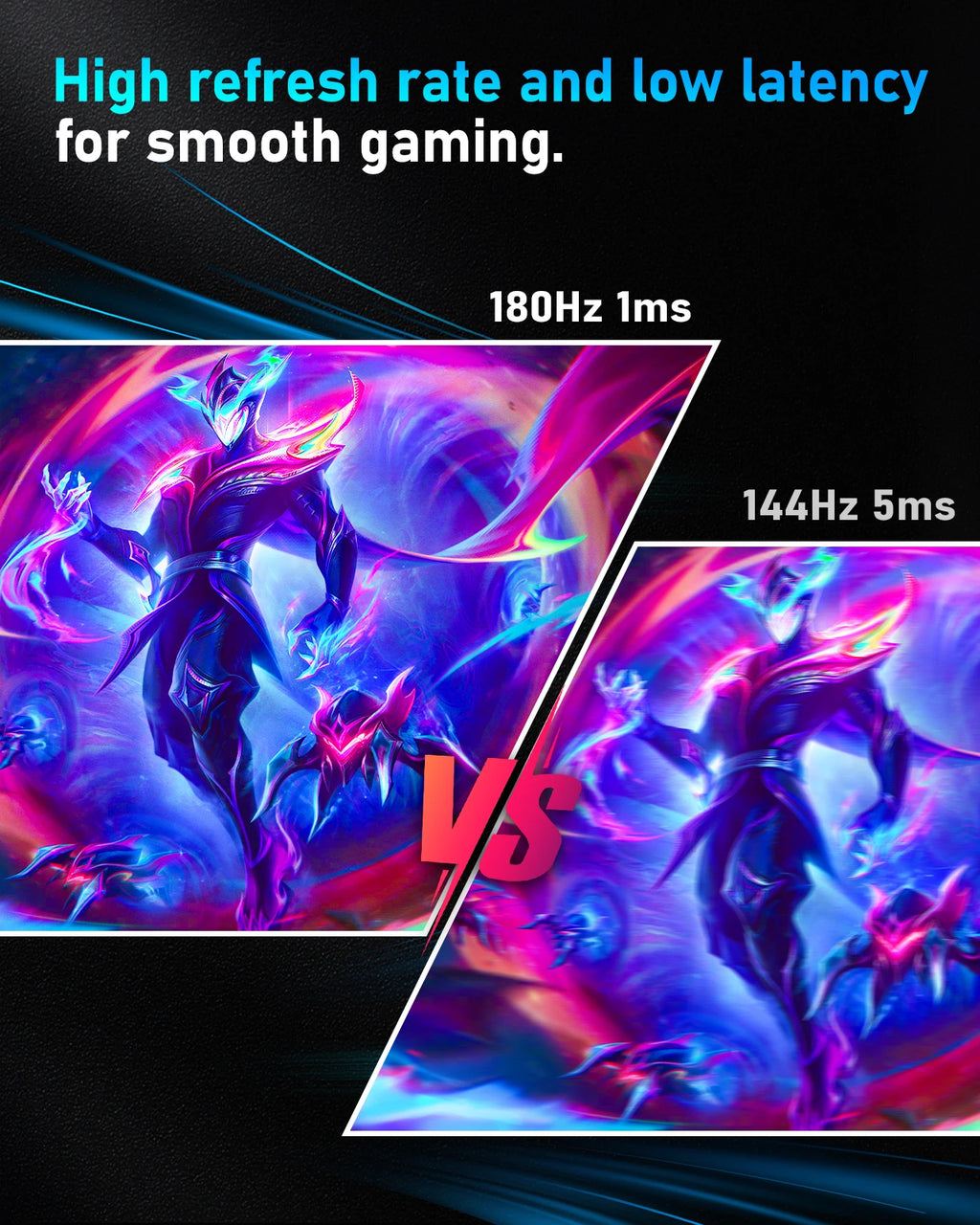 FYHXele 24" 180Hz FHD Gaming Monitor