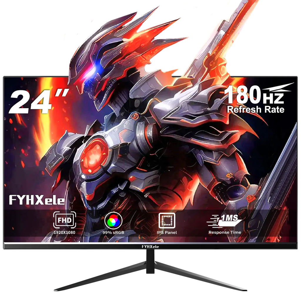 FYHXele 24" 180Hz FHD Gaming Monitor