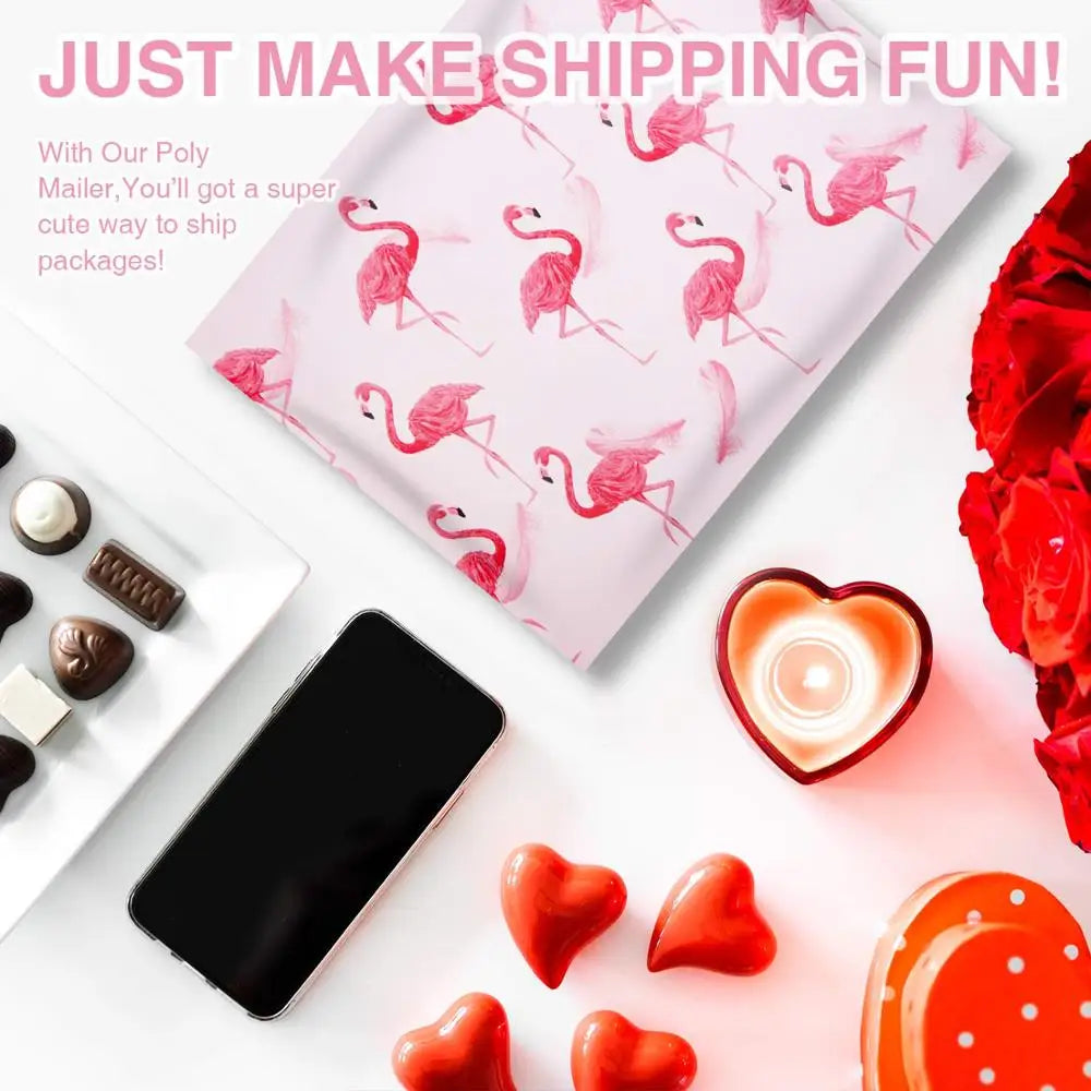 10PCS Printed Poly Mailer Bags (10×13")