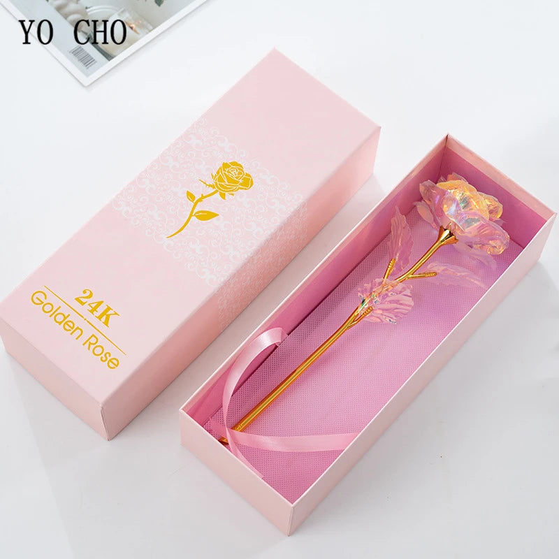 YO CHO 24K Gold Plated Rose – Eternal Love Gift