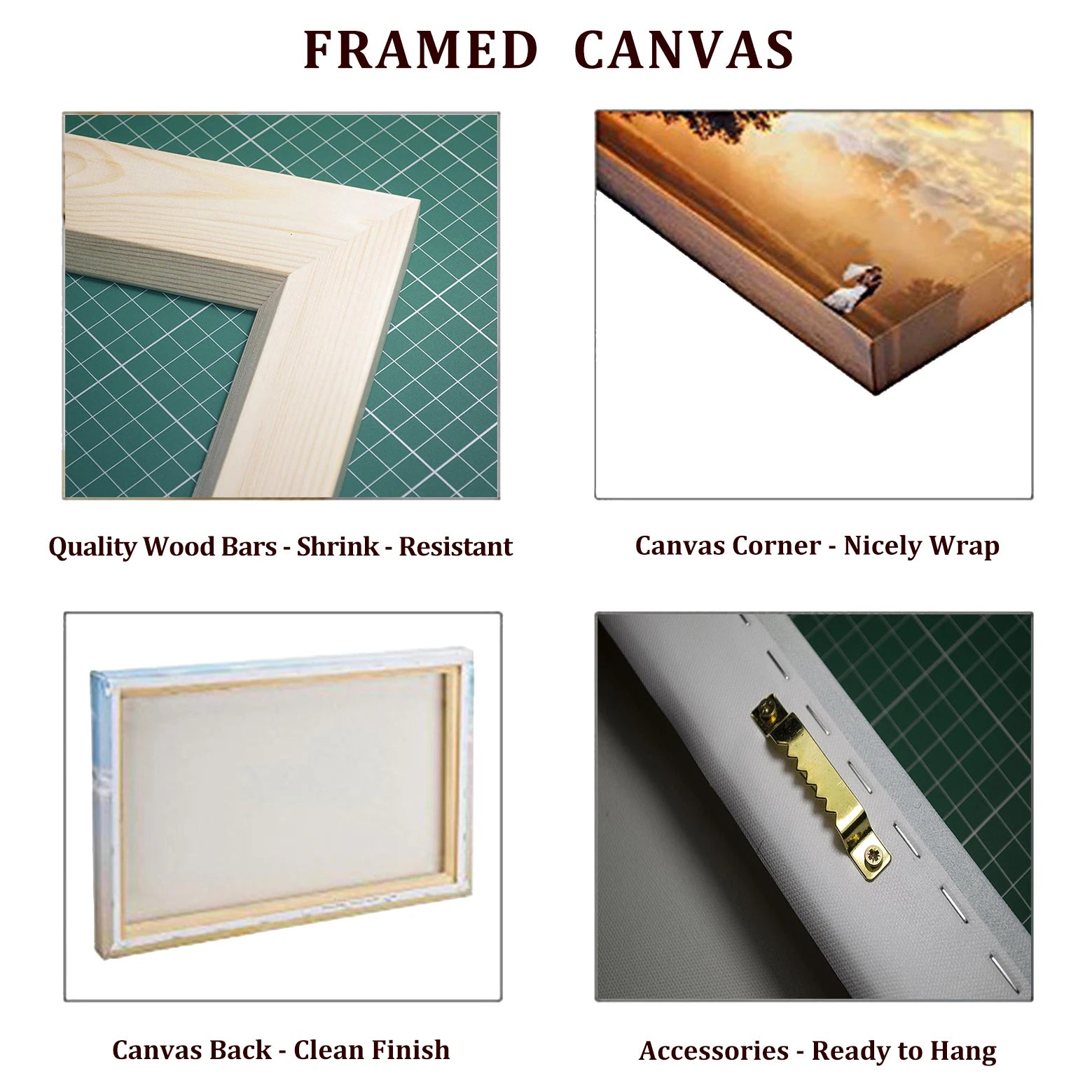 5-Piece F1 Racing Car Canvas Wall Art Set