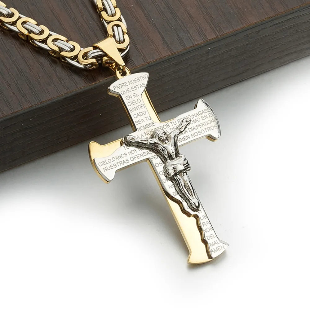 Crucifix Pendant Necklace