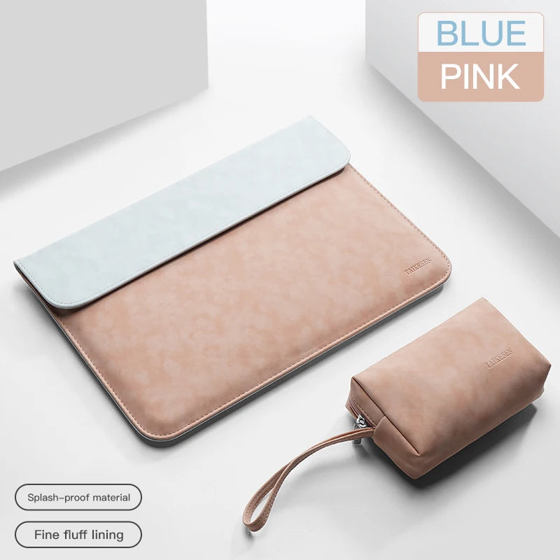 Laptop Case Sleeve Bag For Macbook Air M2 15 13.6 case M1 Pro 13.3 14 16 XiaoMi Lenovo 15.6 Cover DELL Huawei HP Matebook Shell