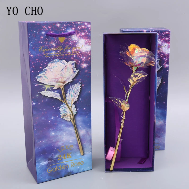 YO CHO 24K Gold Plated Rose – Eternal Love Gift