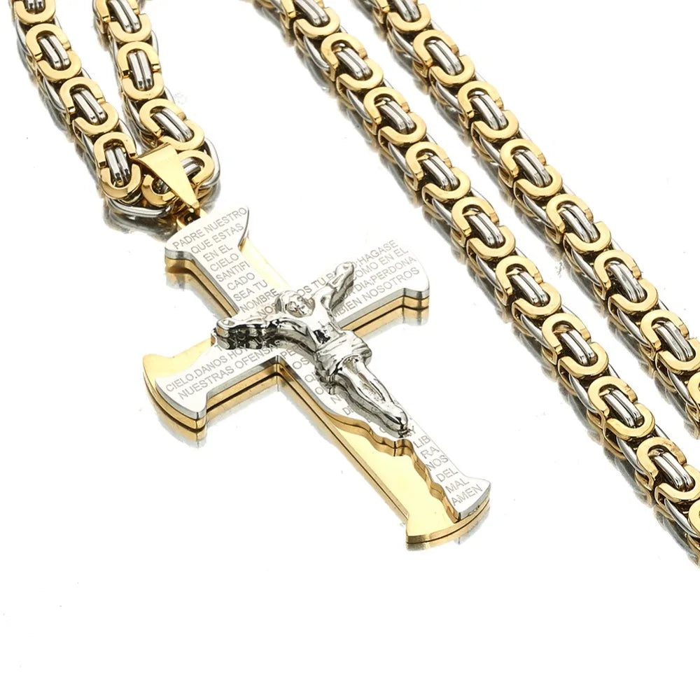 Crucifix Pendant Necklace