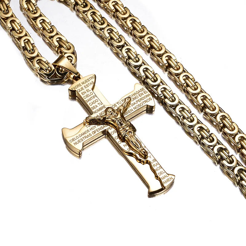 Crucifix Pendant Necklace