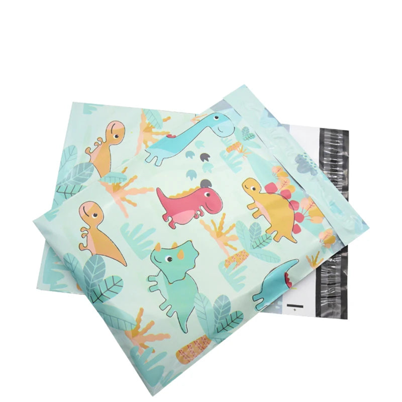 10PCS Printed Poly Mailer Bags (10×13")