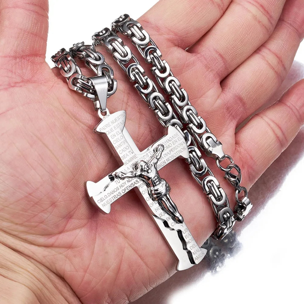 Crucifix Pendant Necklace