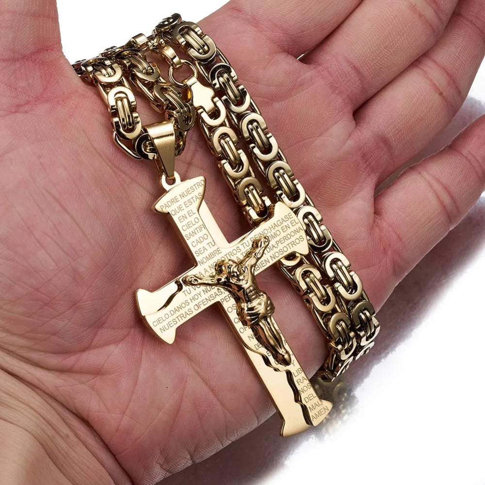Crucifix Pendant Necklace