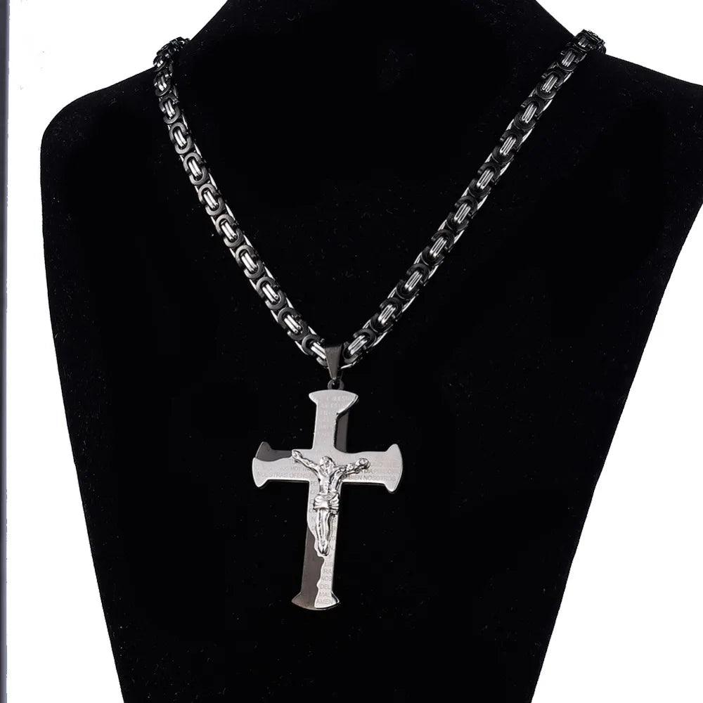 Crucifix Pendant Necklace