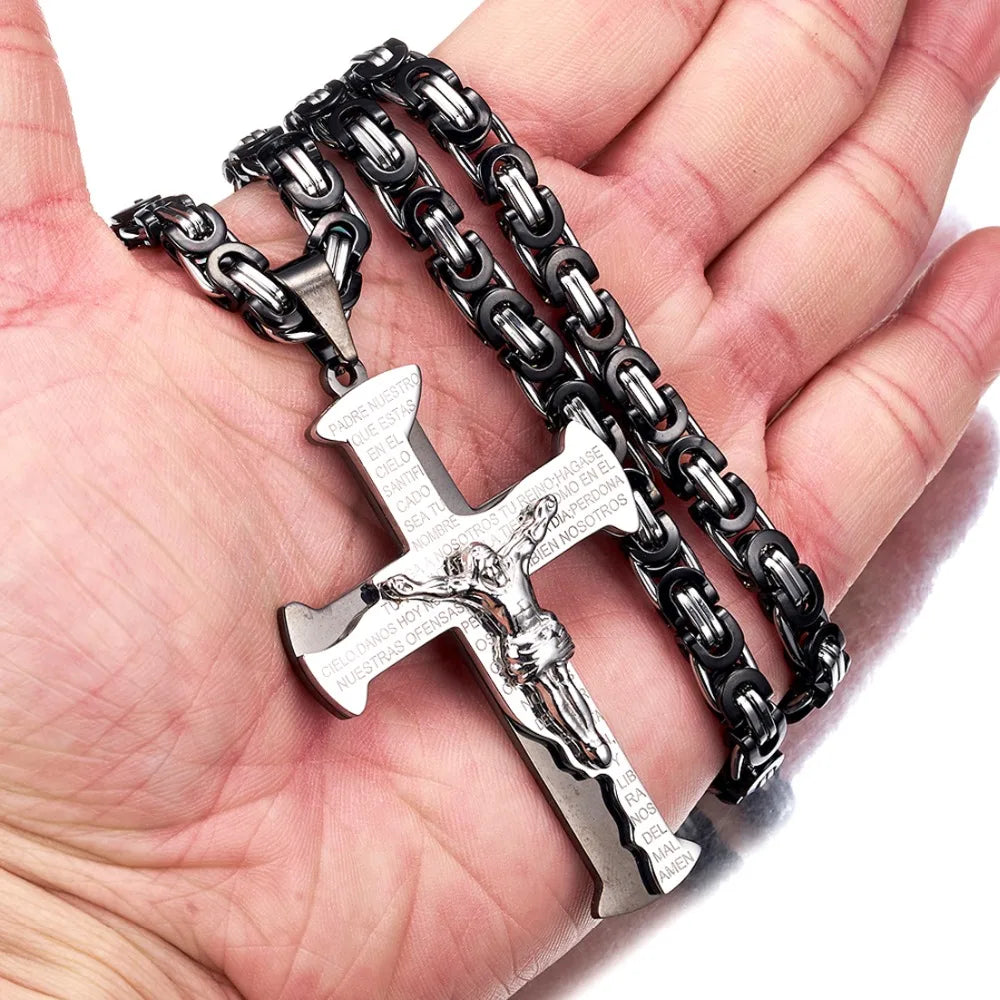 Crucifix Pendant Necklace
