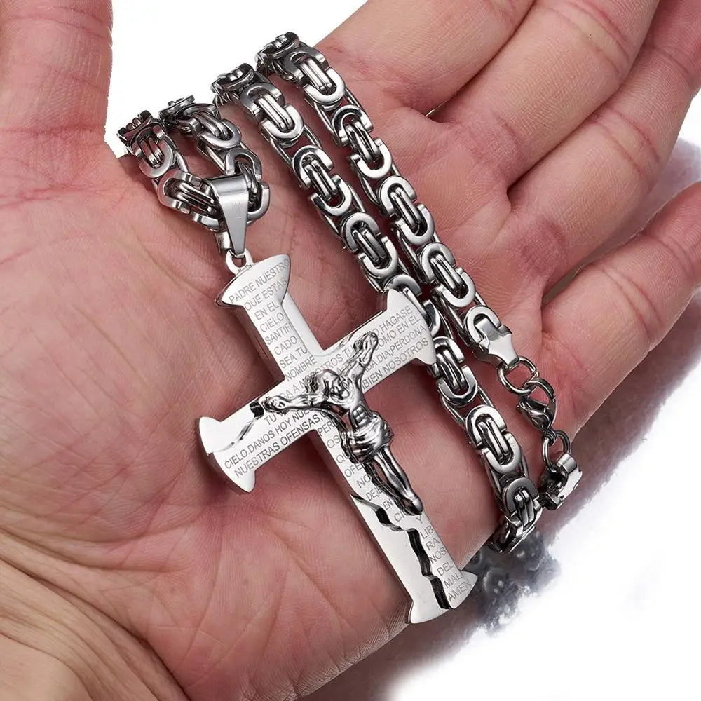 Crucifix Pendant Necklace
