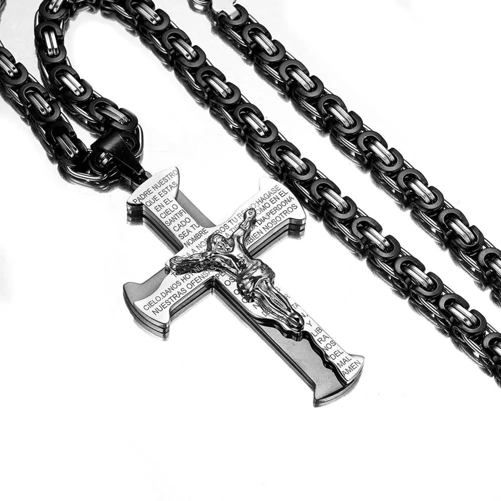 Crucifix Pendant Necklace