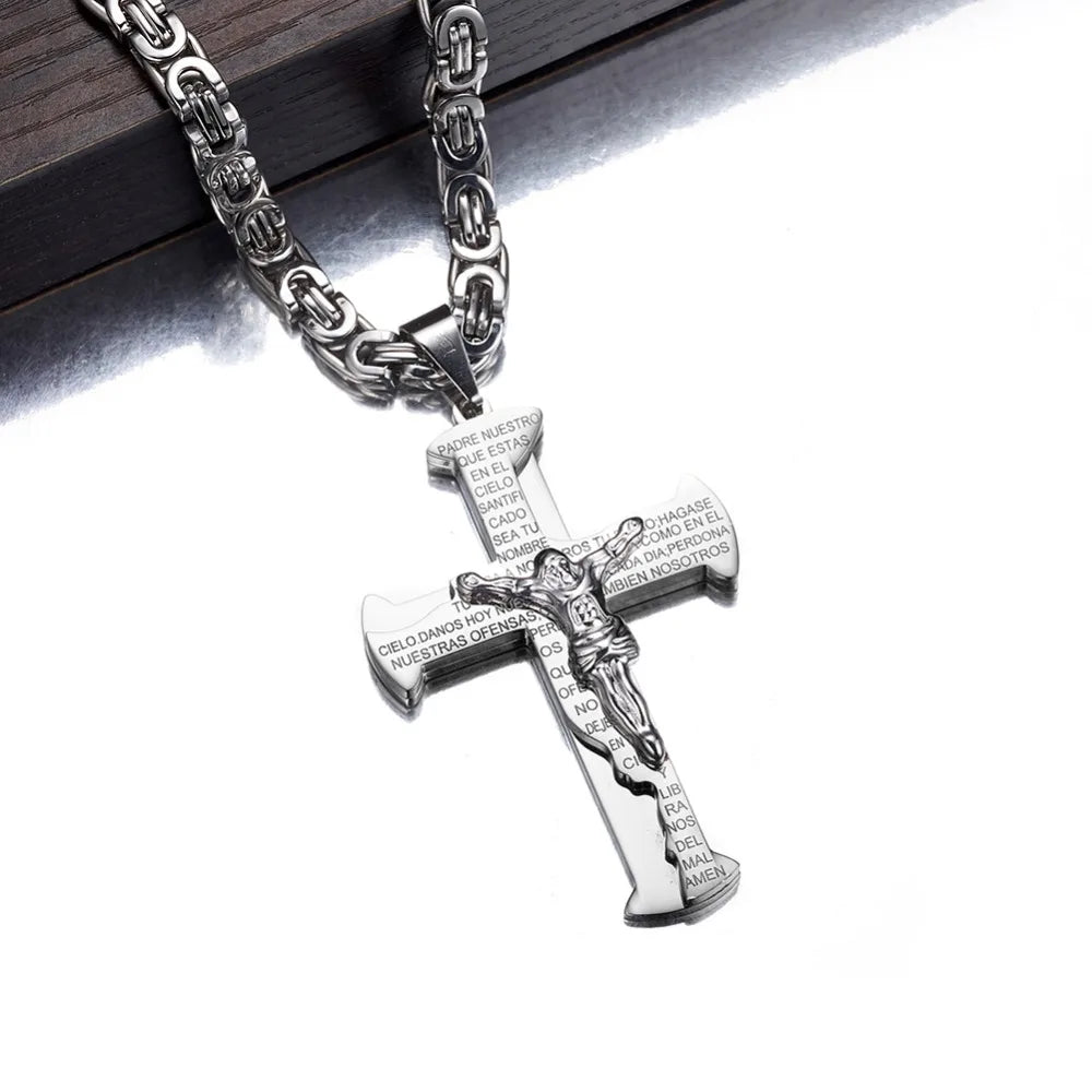 Crucifix Pendant Necklace