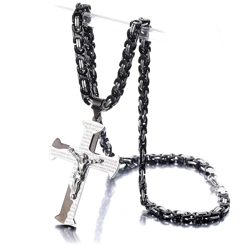Crucifix Pendant Necklace