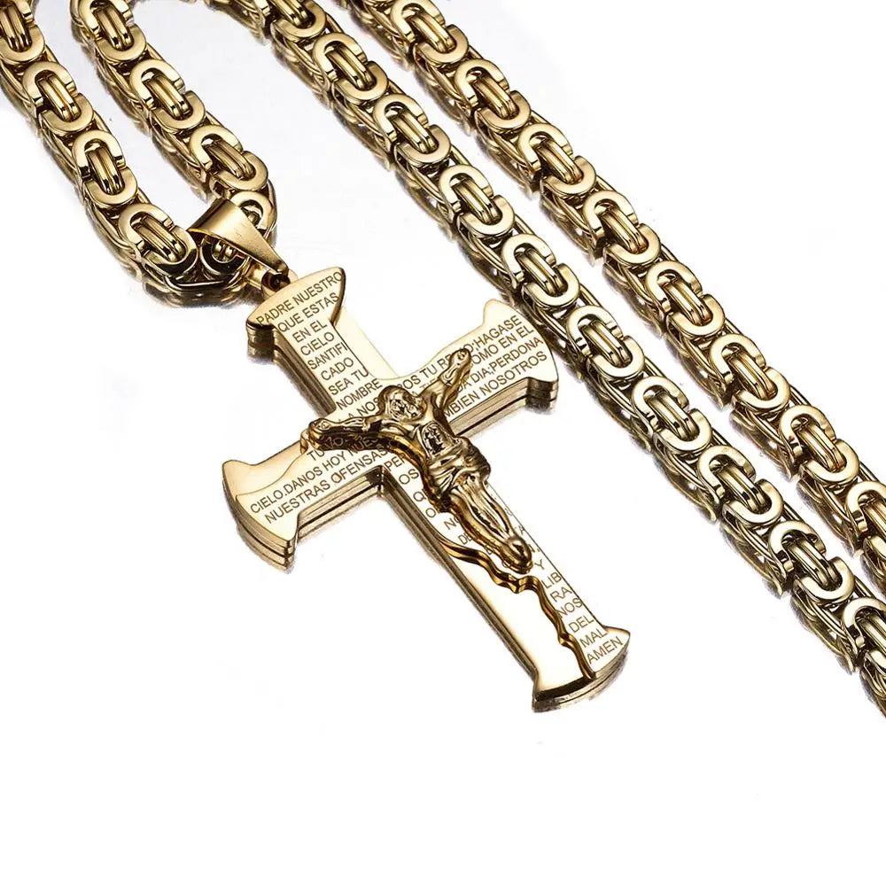 Crucifix Pendant Necklace