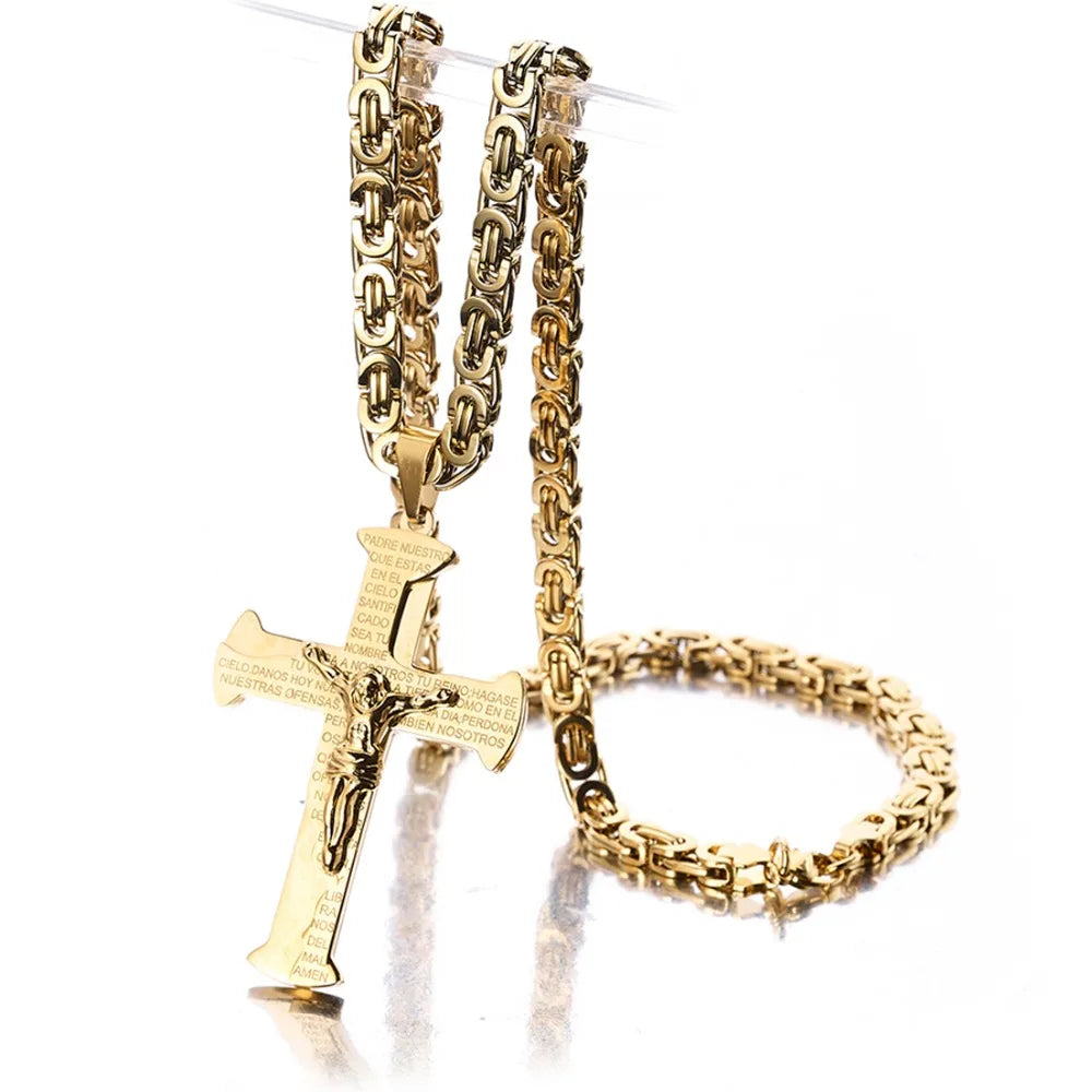 Crucifix Pendant Necklace