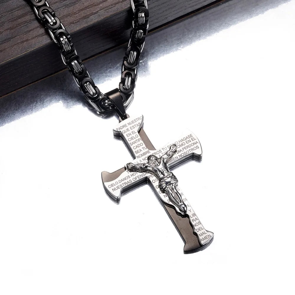 Crucifix Pendant Necklace