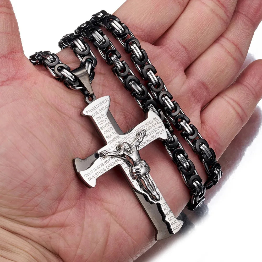 Crucifix Pendant Necklace