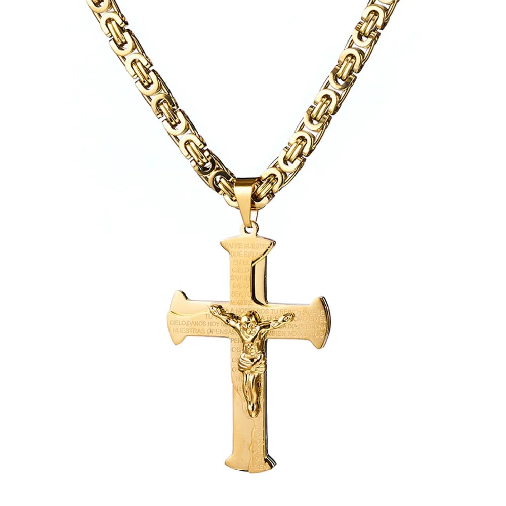 Crucifix Pendant Necklace