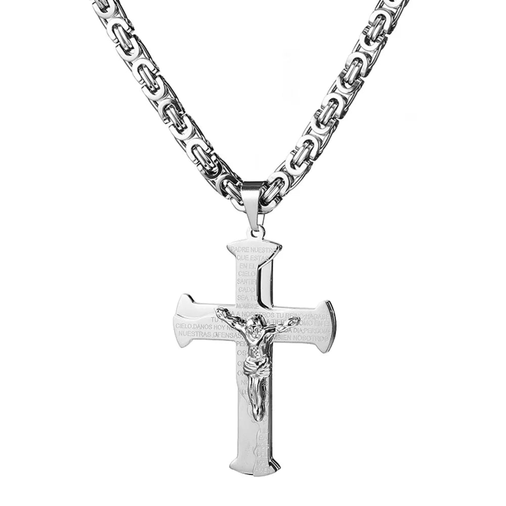 Crucifix Pendant Necklace