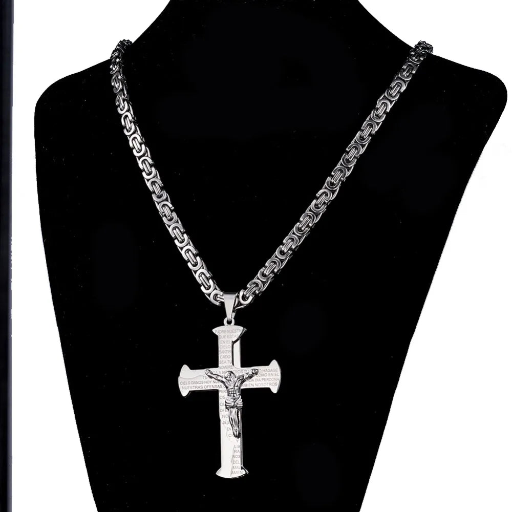 Crucifix Pendant Necklace