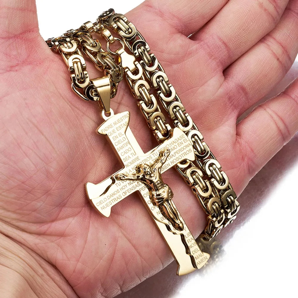 Crucifix Pendant Necklace