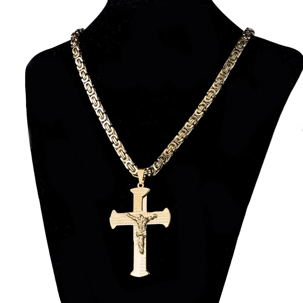 Crucifix Pendant Necklace
