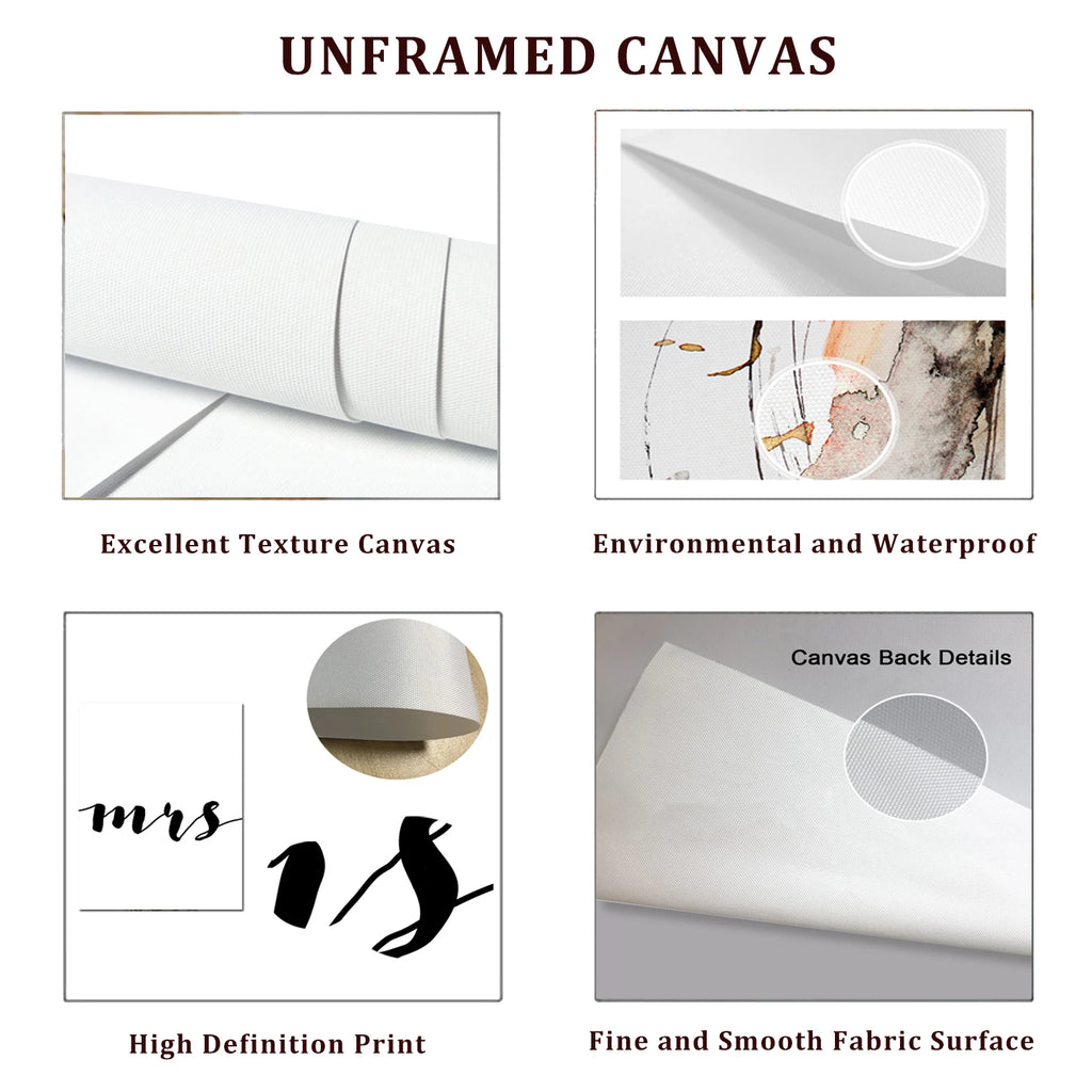 5-Piece F1 Racing Car Canvas Wall Art Set