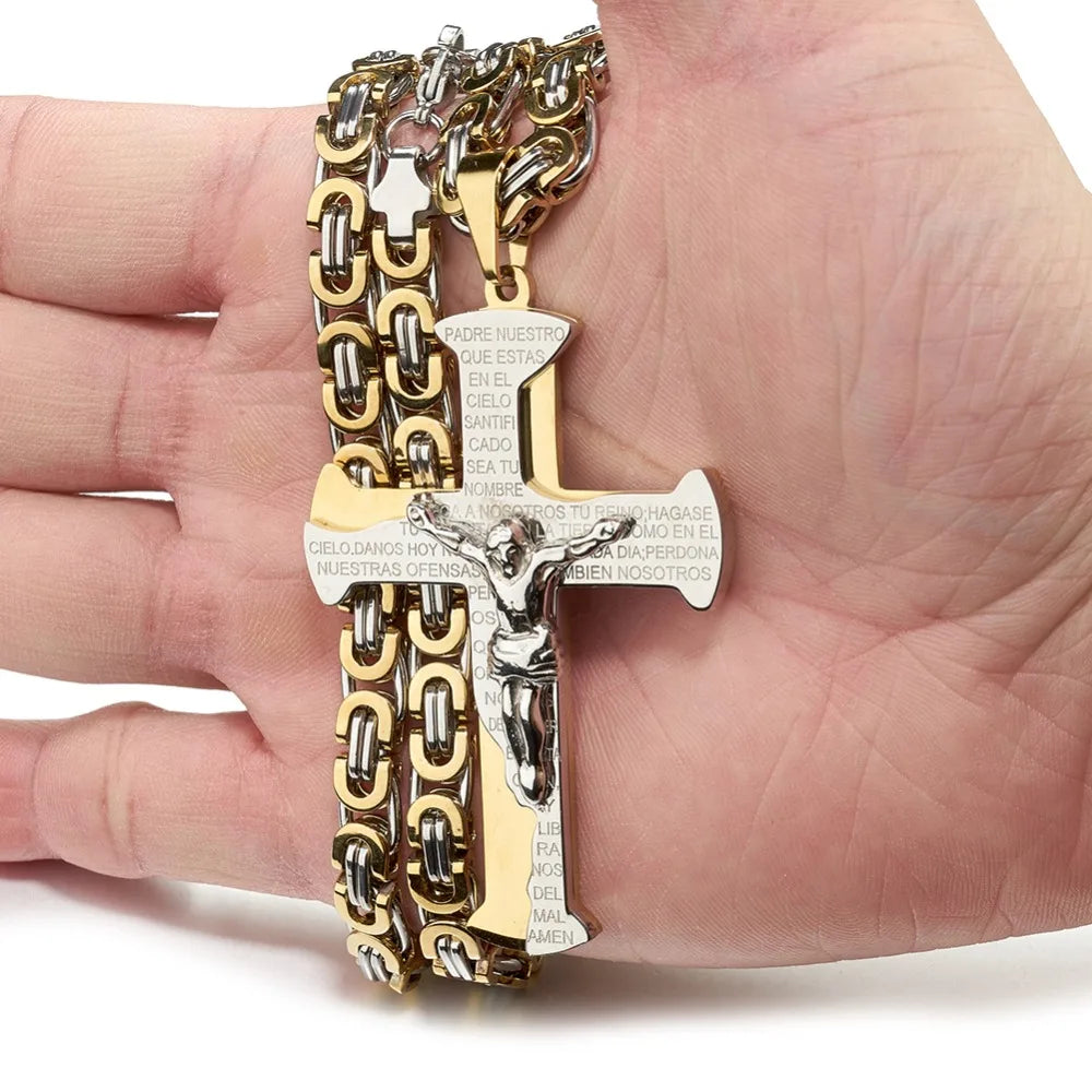 Crucifix Pendant Necklace