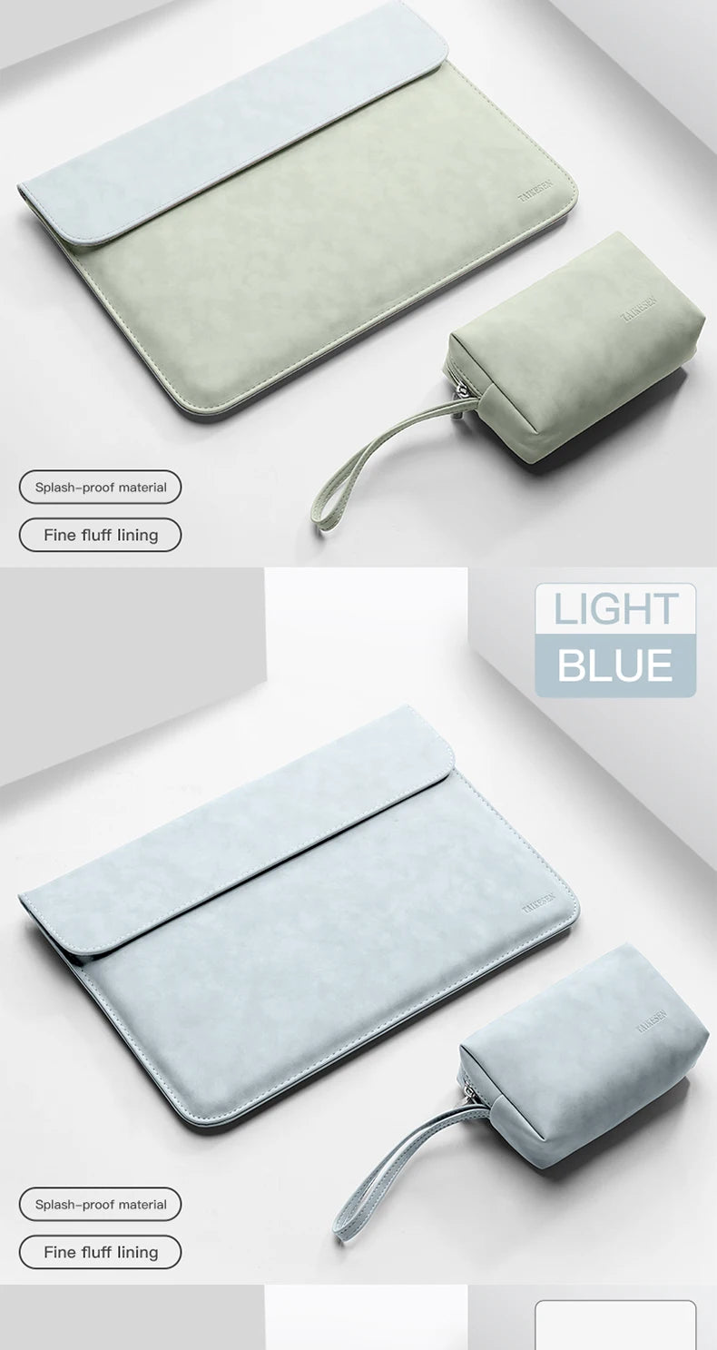 Laptop Case Sleeve Bag For Macbook Air M2 15 13.6 case M1 Pro 13.3 14 16 XiaoMi Lenovo 15.6 Cover DELL Huawei HP Matebook Shell