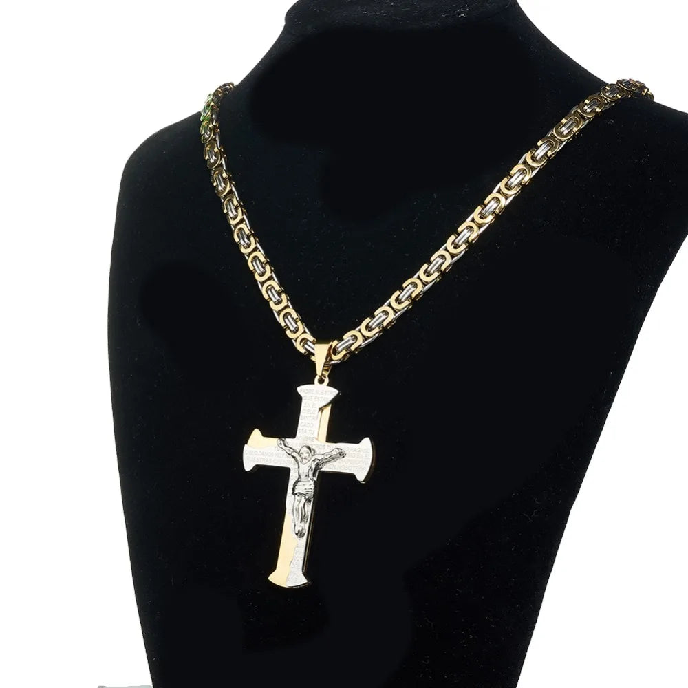 Crucifix Pendant Necklace