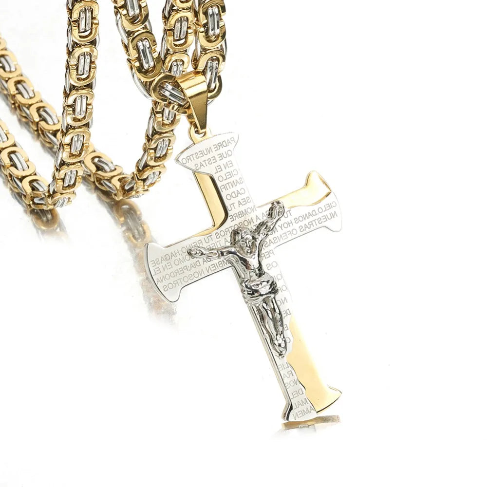 Crucifix Pendant Necklace
