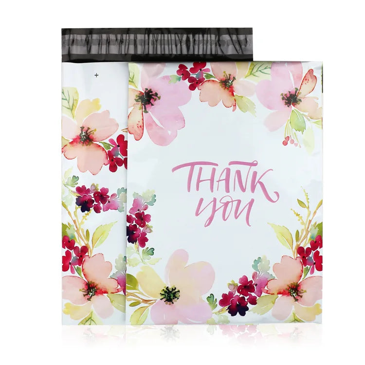 10PCS Printed Poly Mailer Bags (10×13")