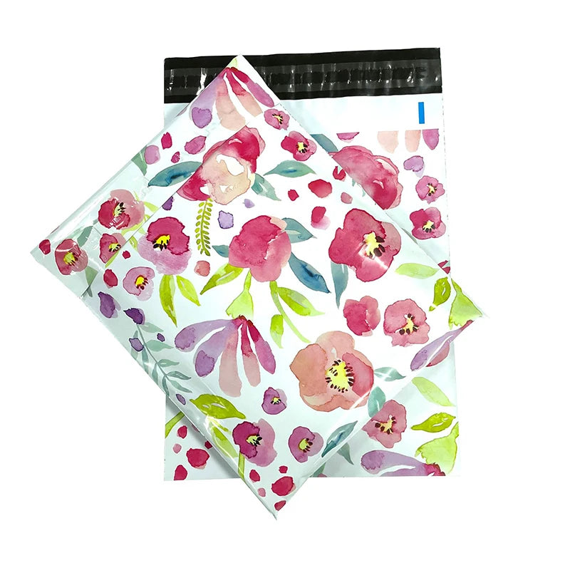 10PCS Printed Poly Mailer Bags (10×13")