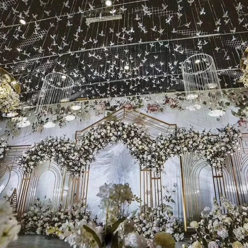 Clear Elegance Bird Pendants