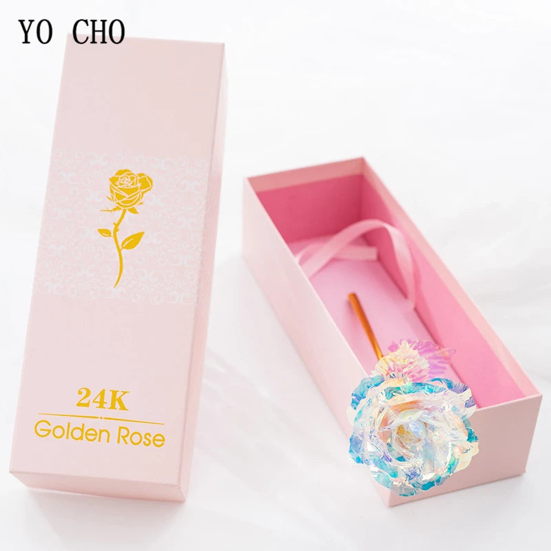 YO CHO 24K Gold Plated Rose – Eternal Love Gift