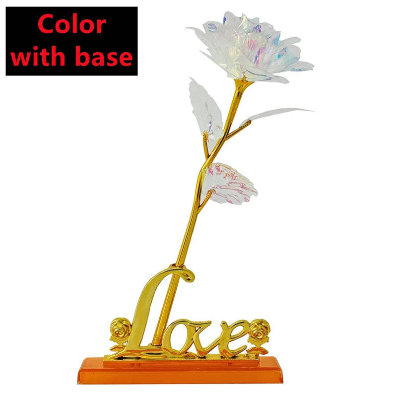 24K Gold Foil Rose – Eternal Valentine’s Gift