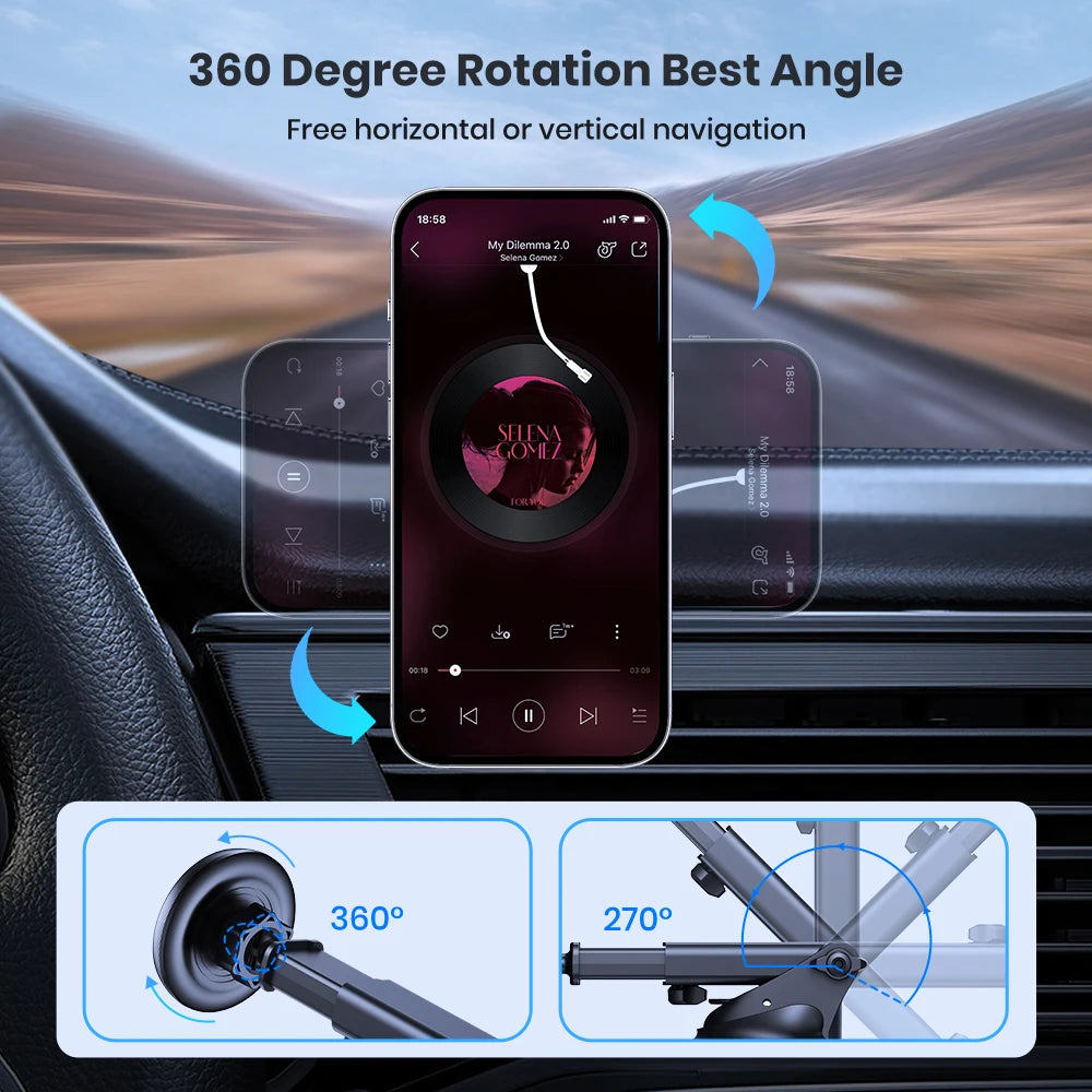 TOPK Magnetic Car Phone Holder