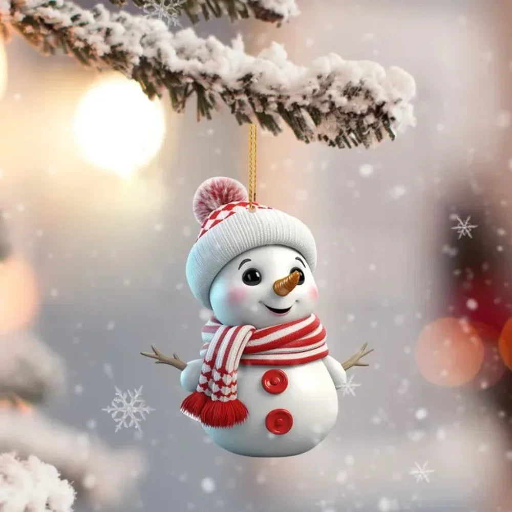 Frosty Fun Christmas Ornament