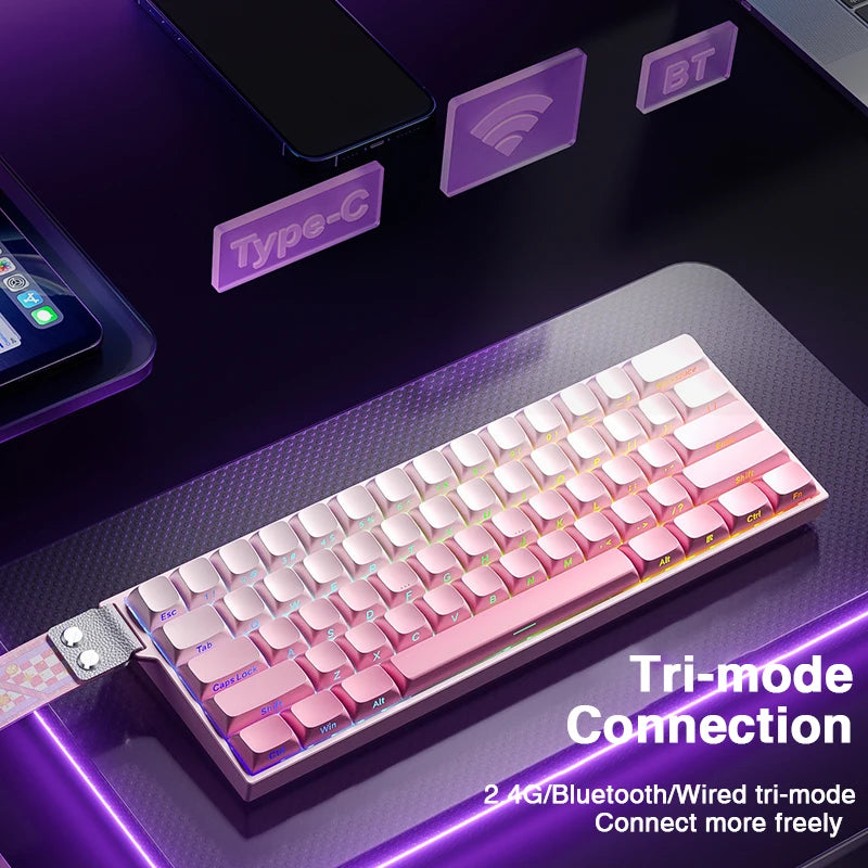 AULA MINI60 HE Magnetic Wireless Keyboard