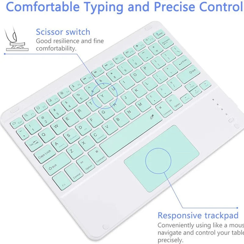Universal Spanish/English Bluetooth Keyboard