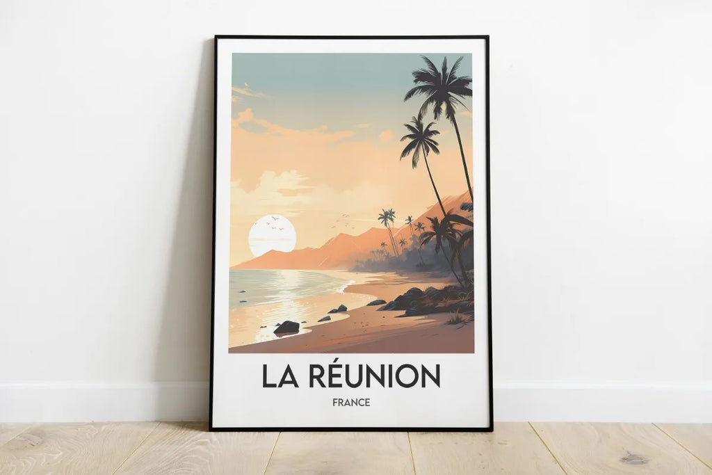La Réunion Travel Canvas