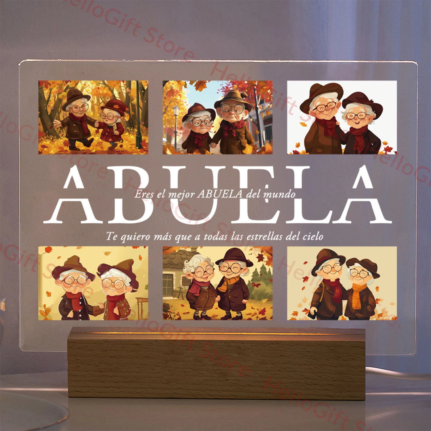 Memory Glow 3D Personalized Night Light