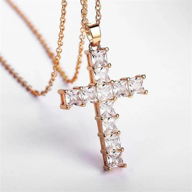 Diamond Cross Neckless