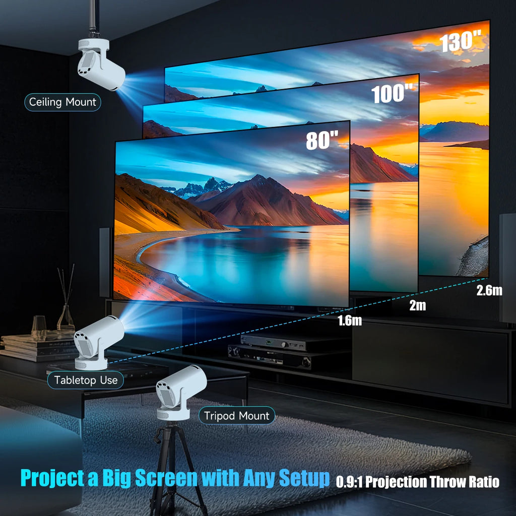 Portable 4K Projector