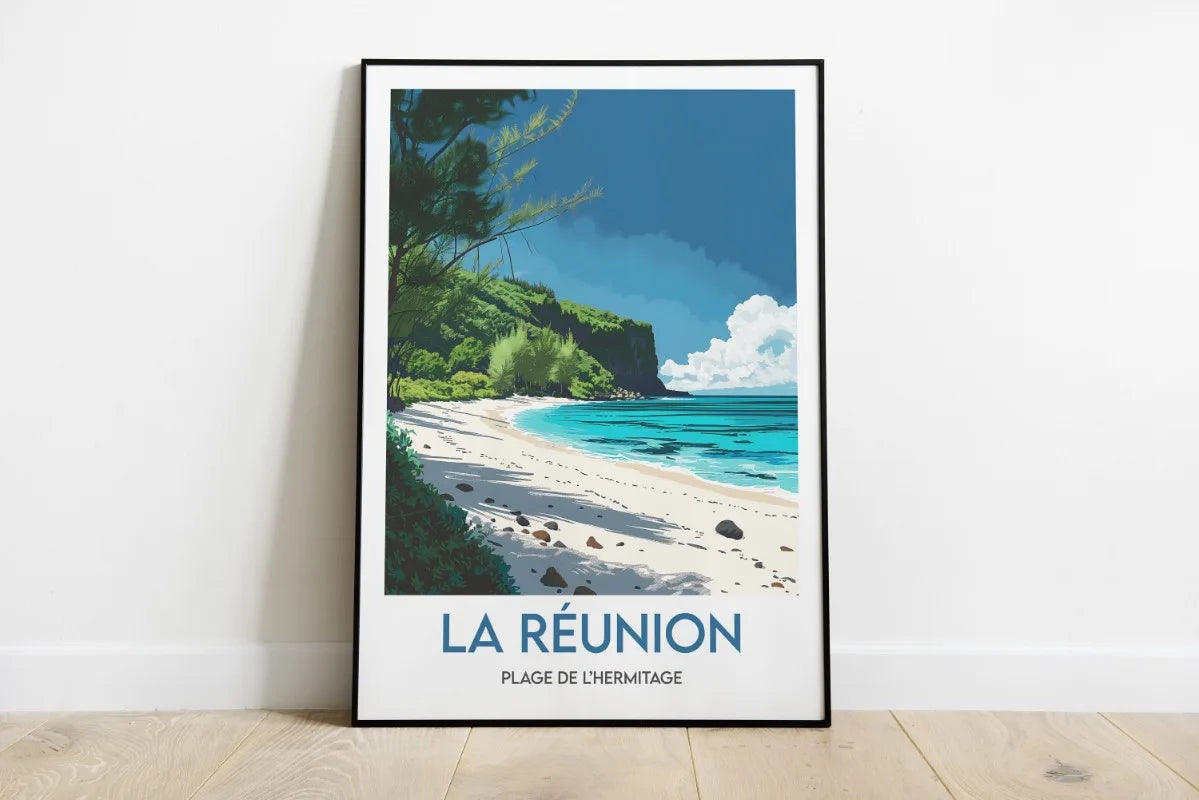 La Réunion Travel Canvas