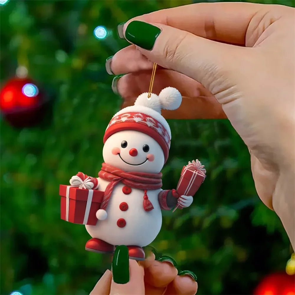 Frosty Fun Christmas Ornament