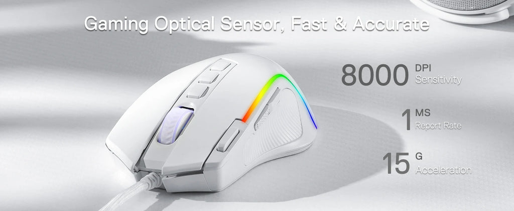 Redragon M612 Predator RGB Gaming Mouse